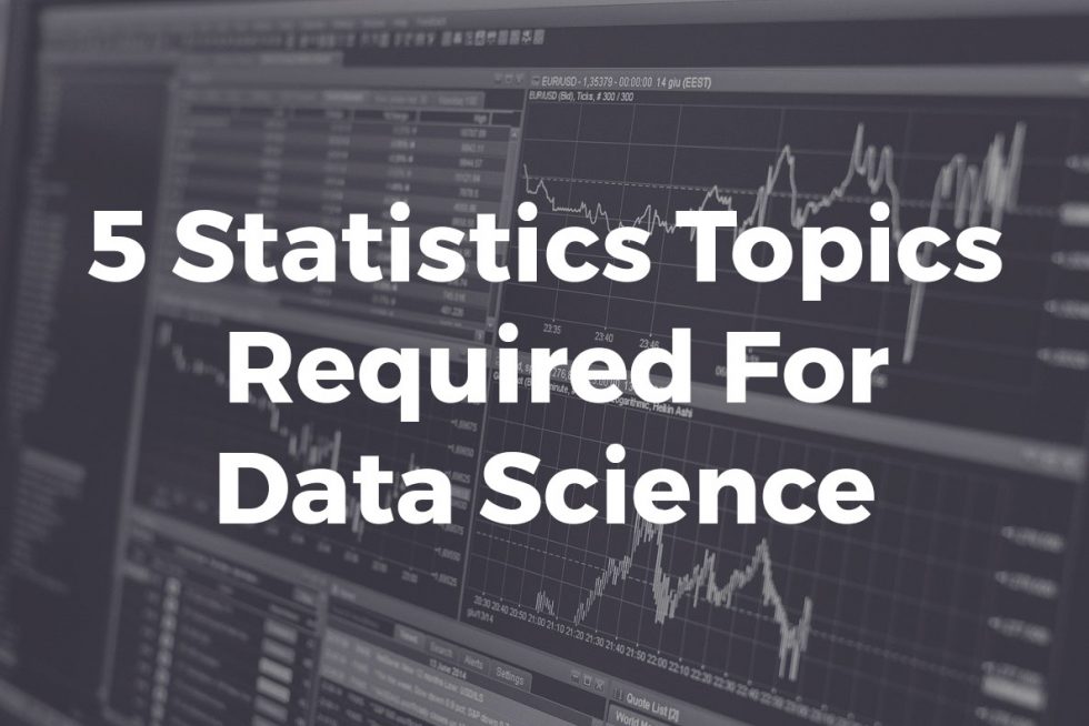 data science statistics research topics